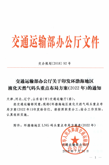 環渤海地區液化天然氣碼頭重點布局方案（2022年）.png