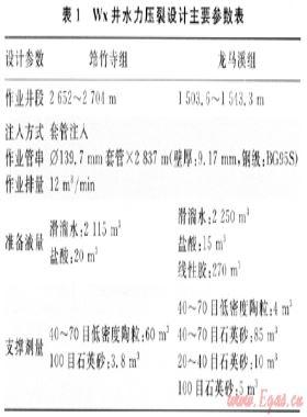 四川盆地南部頁巖氣藏大型水力壓裂作業先導性試驗