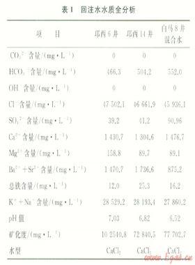 氣田回注系統結垢機理及對策